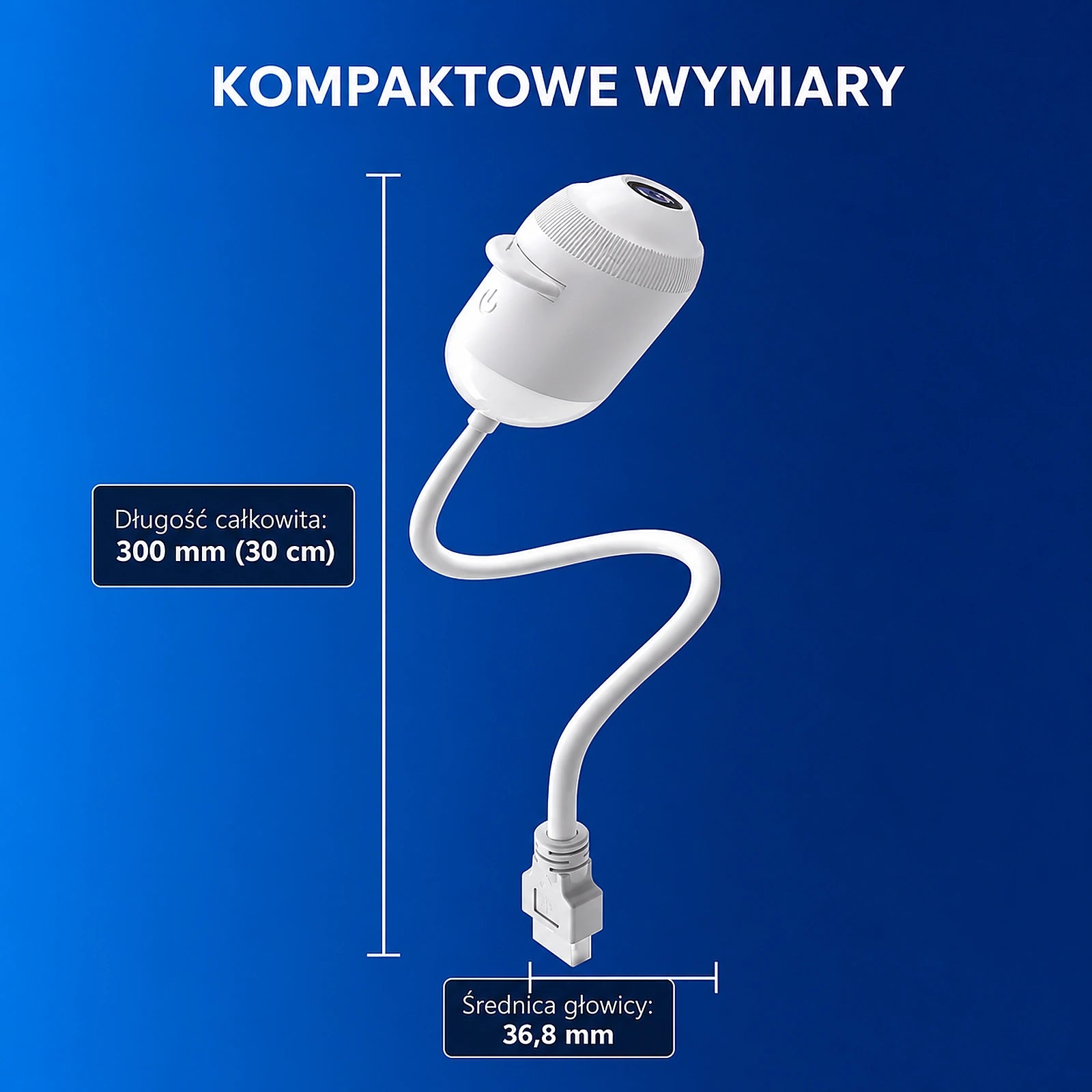 Wymiary projektora Lunavio StarBeam
